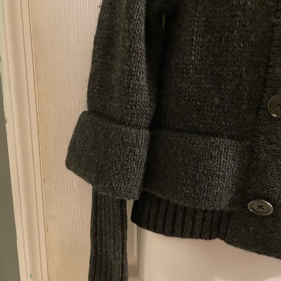 Ann Taylor Loft double breasted sweater. - Picture 3 of 5